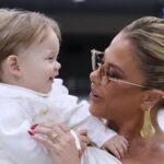 Poliana Rocha se declara para José Leonardo no aniversário de 2 anos do neto